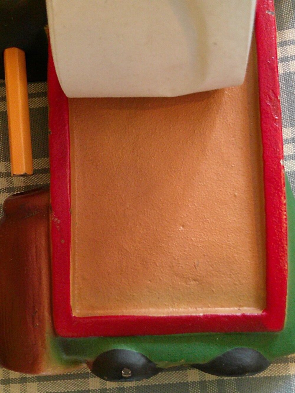 Vintage Hanging Cast Iron maid memo pad - Picture 2 of 7